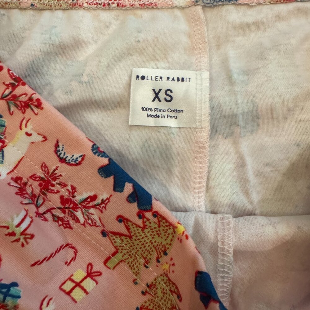 ❌ SOLD ❌ Brand New ROLLER RABBIT PRANCING DEER PJ SET - Picture 5 of 5